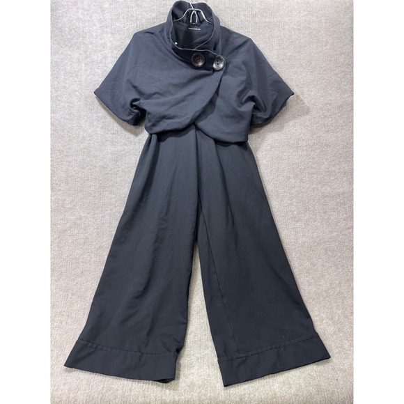 Charles Chang-Lima Pants - Charles Chang-Lima Sz 2 Bolero Jacket Wide Leg Pants Architectural Designer Set